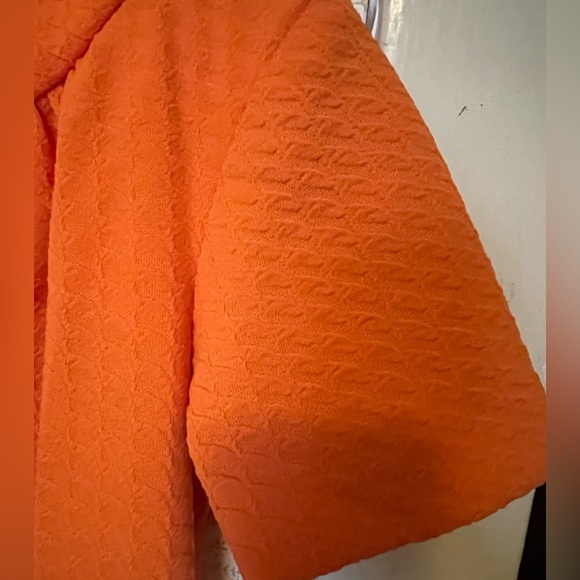 Vintage orange dress - Picture 5 of 14
